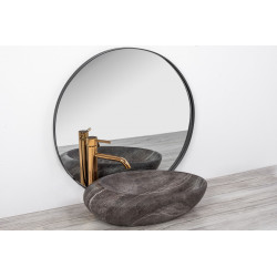 Stylowa Umywalka Nablatowa ROXY A Stone D.Gray - Elegancja i Nowoczesność!