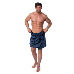 Niebieski Ręcznik Kąpielowy Premium L/XL - Maksymalny Komfort i Styl