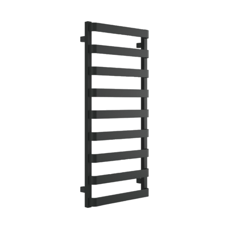 Meteor grzejnik łazienkowy 111x50 cm, czarny soft