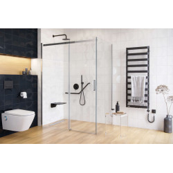 Excellent Meteor grzejnik łazienkowy 137x50 cm  czarny soft