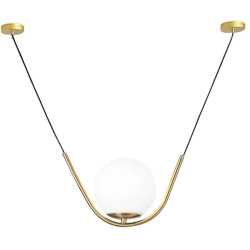 Elegancka Lampa APP689-1CP w Złotej Odsłonie - Stylowy Dodatek do Twojego Wnętrza!