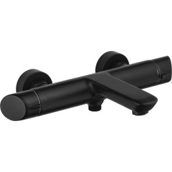 Czarna Bateria Wannowa Arnika Elegance - Styl i Funkcjonalność w Twojej Łazience