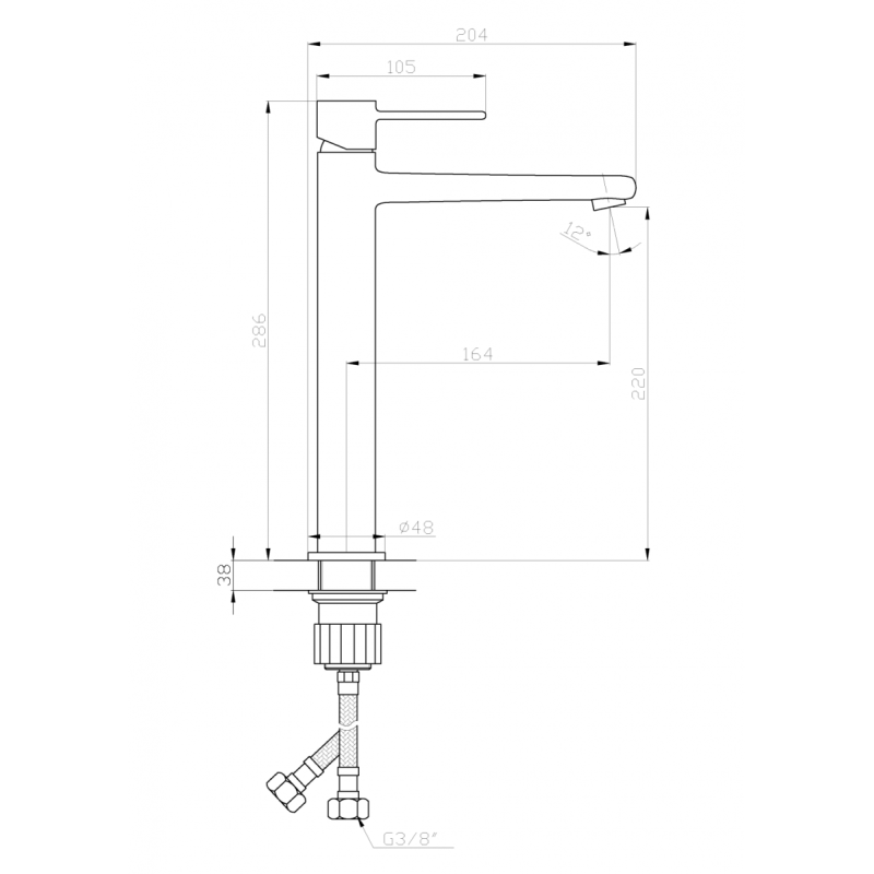 Umywalka Dokos z baterią GLAMOUR Gold – Elegancja w czerni, połyskująca jak marzenie!