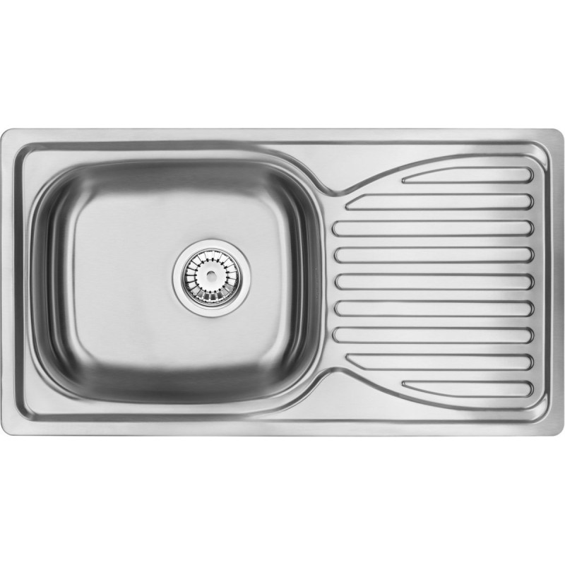 Funkcjonalny Zlewozmywak Doppio 1-komorowy z Ociekaczem 78x43 - Idealny do Twojej Kuchni!