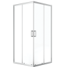 Luksusowa kabina prysznicowa LAVEO Bresso 90x90 cm + środek czyszczący gratis