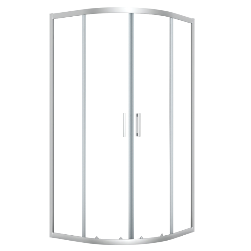 Elegancka Kabina Prysznicowa LAVEO Bresso 90x90 cm w Chromie + GRATIS!