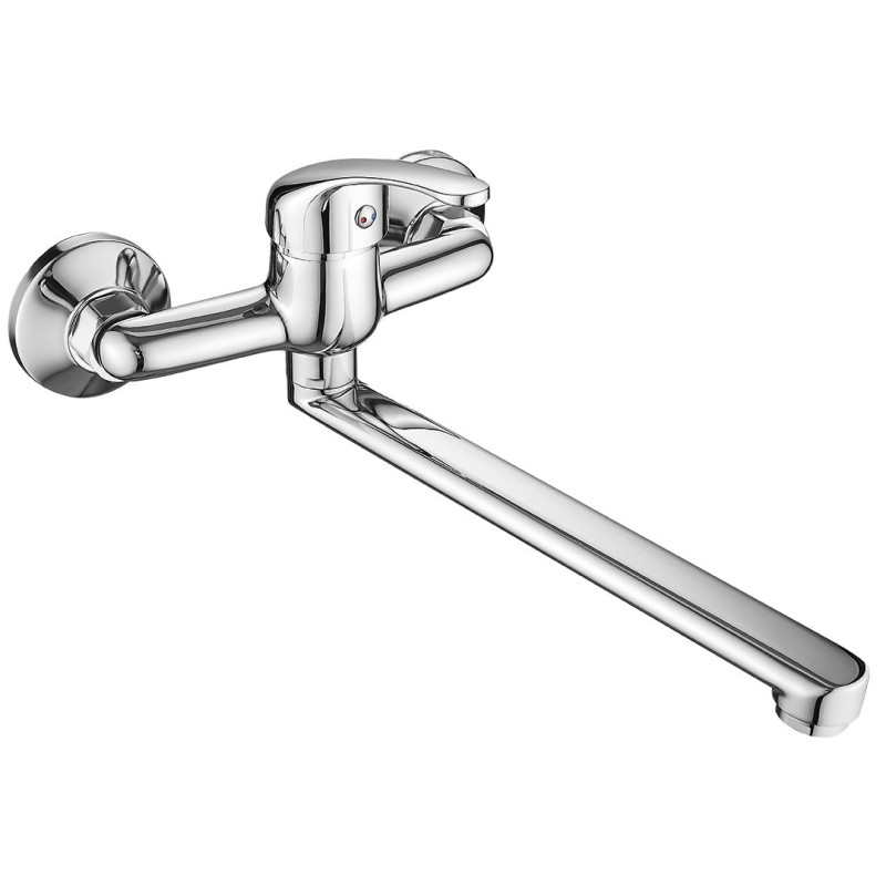 Elegancka Bateria Kuchinox Pedro z Ruchomą Wylewką — Chromowana Jakość dla Twojej Kuchni