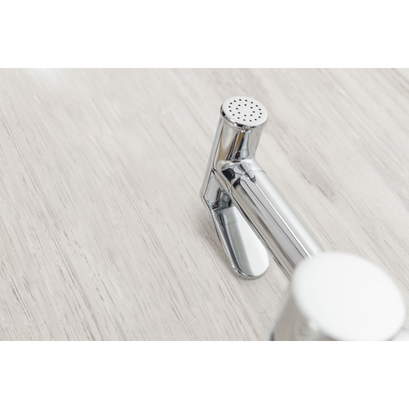 Stylowa Bateria Bidetowa LOOP LUNGO Chromowana - Nowoczesność i Elegancja w Twojej Łazience!