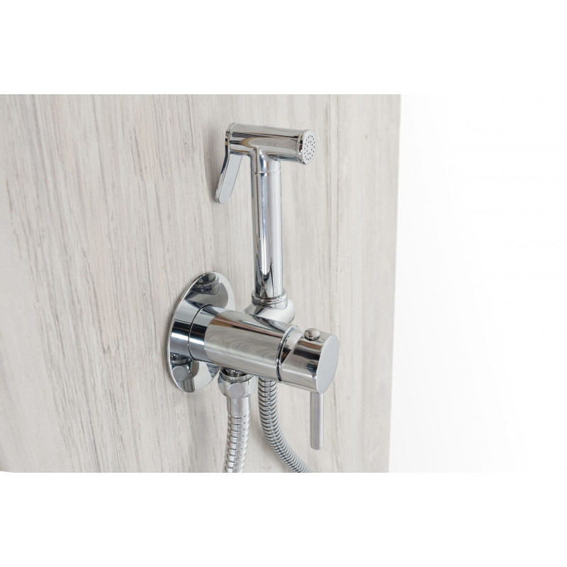 Stylowa Bateria Bidetowa LOOP LUNGO Chromowana - Nowoczesność i Elegancja w Twojej Łazience!