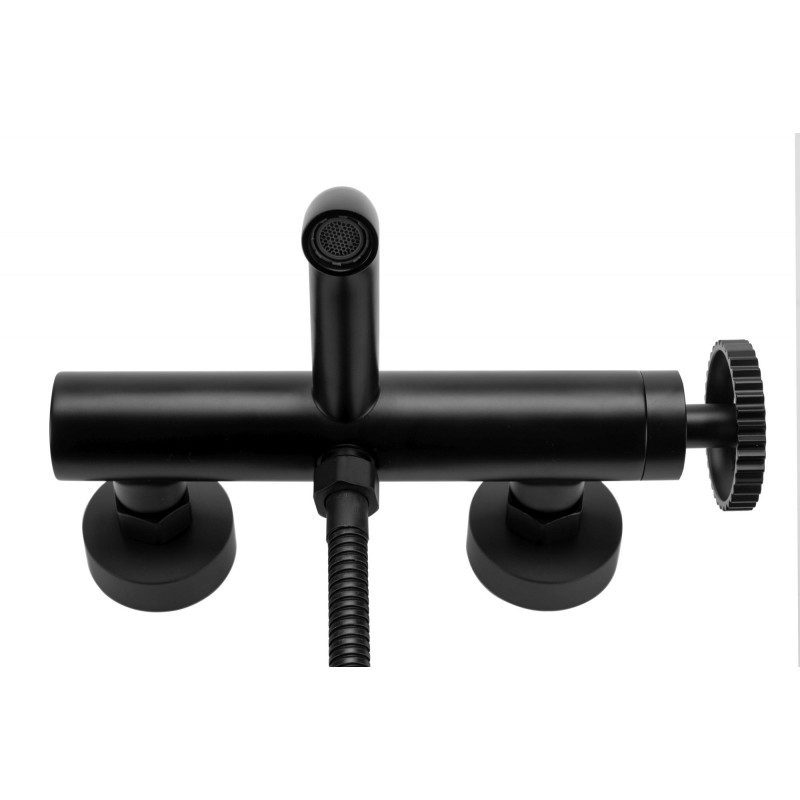 Elegancka Bateria Wannowa Vertigo w Kolorze Czarnym - Nowoczesny Wygląd dla Twojej Łazienki!