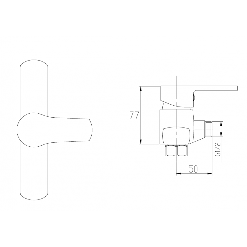 Luksusowa Bateria Prysznicowa Invena VERSO – Chromowany Komfort