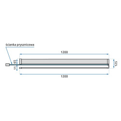 Luksusowy Wieszak z Półką EVO Chromowany - Elegancja i Funkcjonalność w Jednym