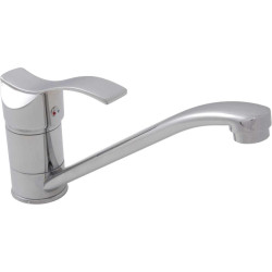 Bateria Uchwytowa Argo Chrome z Ruchomą Wylewką – Idealna do Twojej Kuchni!