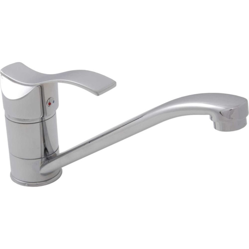 Bateria Uchwytowa Argo Chrome z Ruchomą Wylewką – Idealna do Twojej Kuchni!