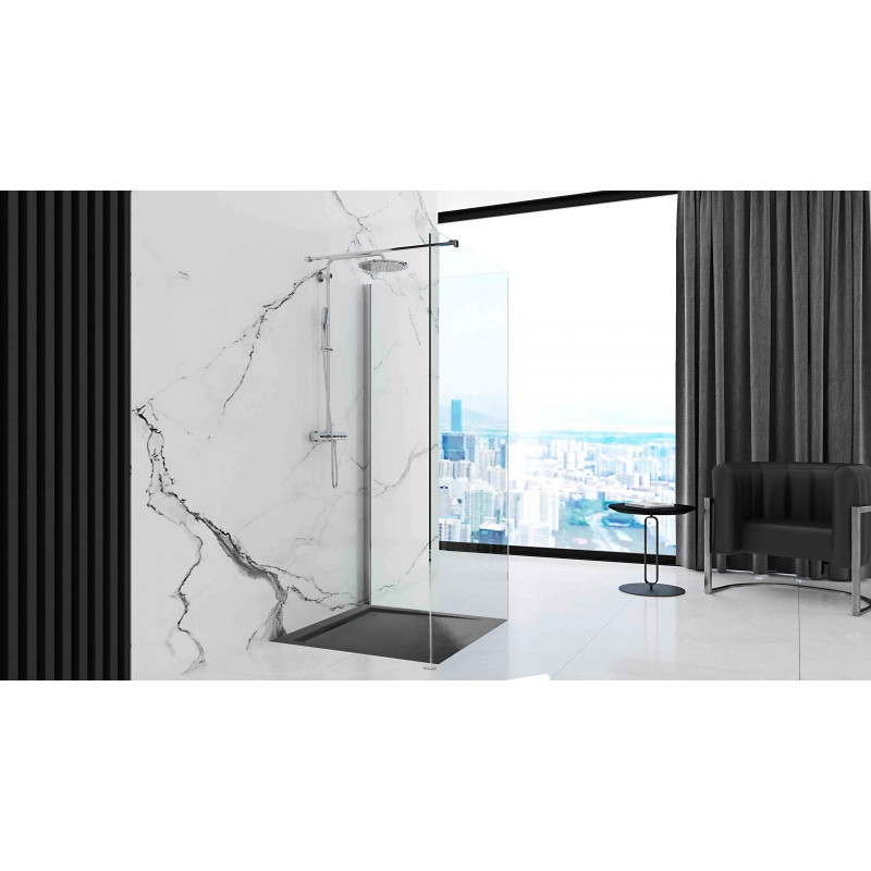 Ekskluzywny Brodzik GRAND BLACK 90x120 - Nowoczesność i Elegancja w Twojej Łazience