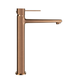 Elegancka Bateria Umywalkowa Invena GLAMOUR w Kolorze Miedzi - Wysoki Styl!