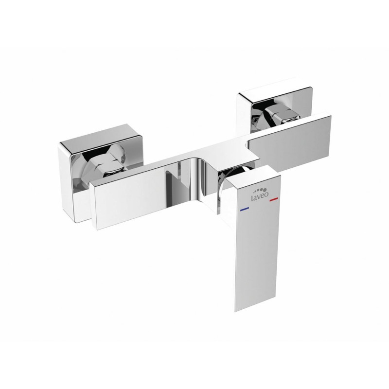 Elegancka Bateria Prysznicowa AMPER Chrom + Zestaw Prysznicowy BAM 040D