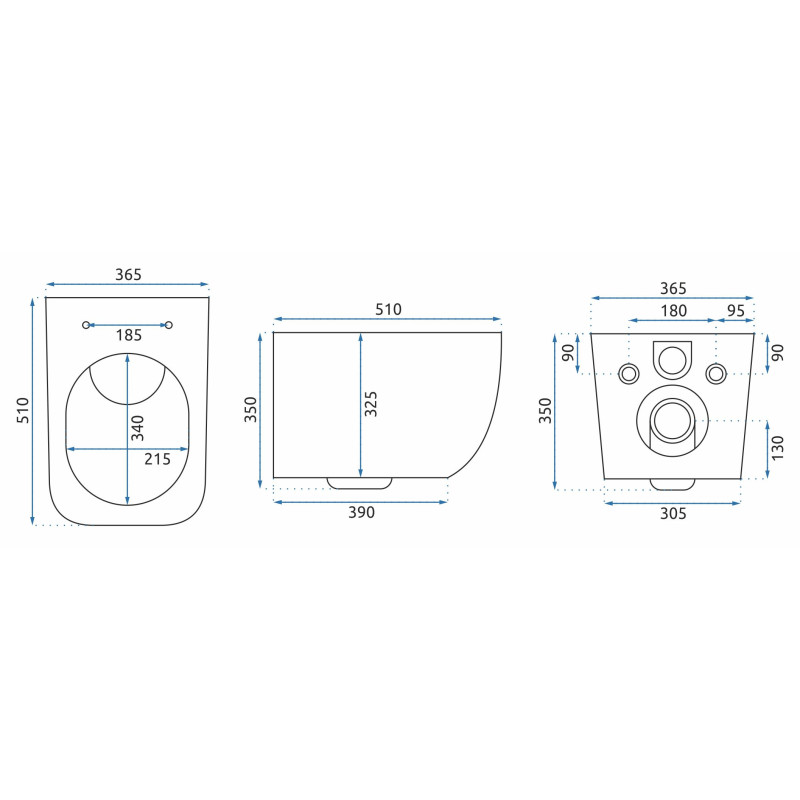 Nowoczesna WC Martin Bezkołnierzowa Duroplast Slim - Idealna do Każdej Łazienki