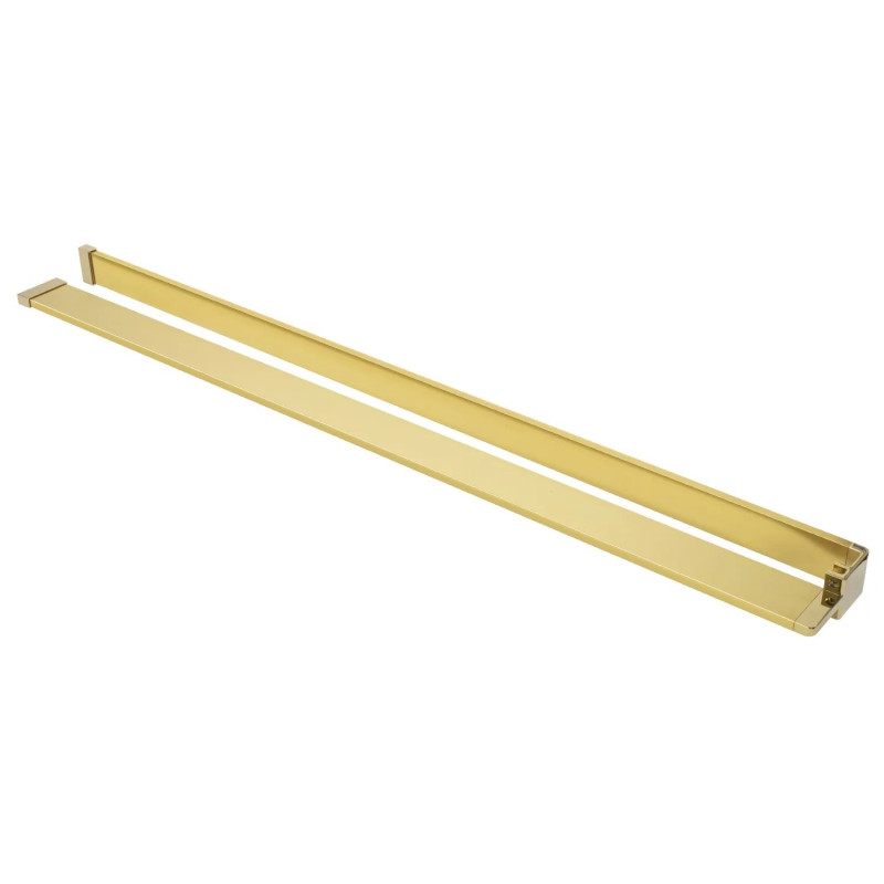 Złota Półka z Wieszakiem na Ręczniki EVO - Styl i Praktyczność w jednym!