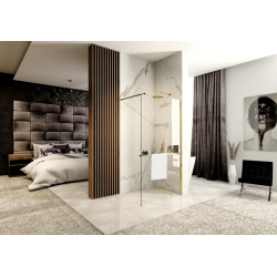 Złota Półka z Wieszakiem na Ręczniki EVO - Styl i Praktyczność w jednym!