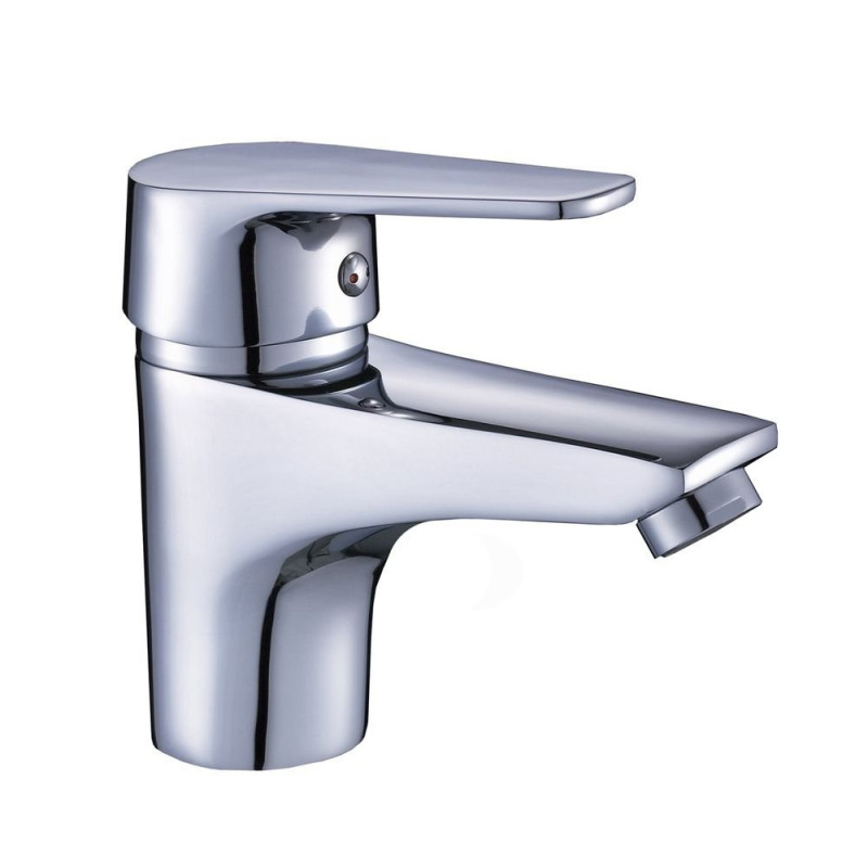 Luga Chrom Lux - Stylowy Jednouchwytowy Bateria z Automatycznym Korkiem