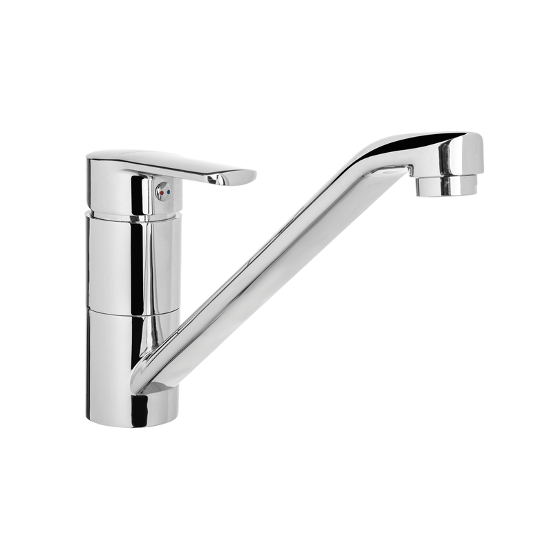 Nowoczesna bateria stojąca Invena VERSO - solidność i elegancja w chromie!