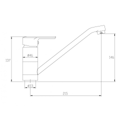 Nowoczesna bateria stojąca Invena VERSO - solidność i elegancja w chromie!