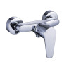 Chromowana Bateria Ścienna LUGA z Jednouchwytowym Mieszaczem - Gwarancja 5 Lat