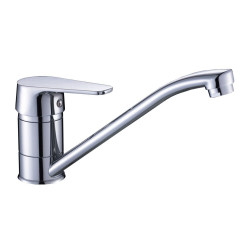 Luga Chromowa Bateria Jednouchwytowa z Ruchomą Wylewką 40mm - Komfort i Styl