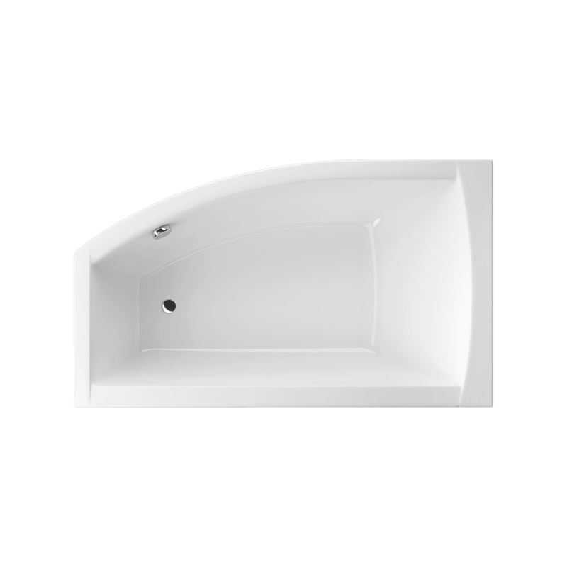 Magnus wanna narożna 150x85 cm lewa, bialy połysk