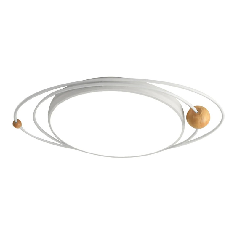 Elegancka Lampa APP869-C GALAXY w Białym Kolorze - Średnica 40cm