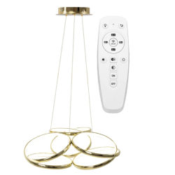 Złota Lampa Płaska APP794-CP - Elegancja i Styl w Twoim Domu