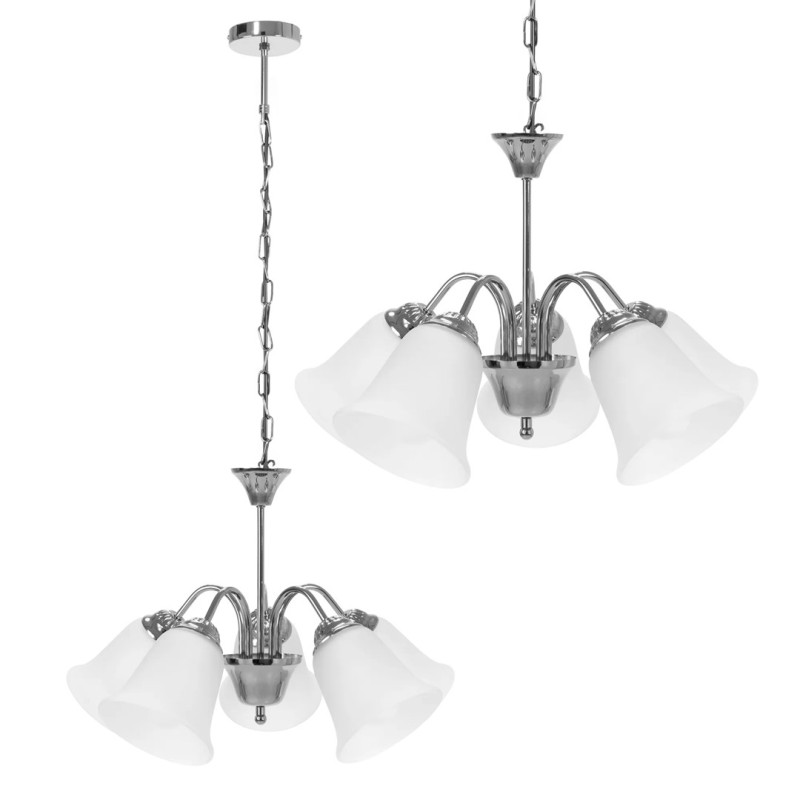 Rozświetl Swoje Wnętrze z Chromowaną LAMPĄ APP960-5CP