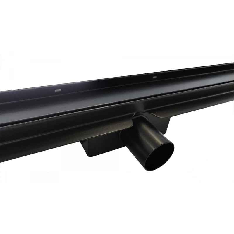Ekskluzywny Czarny Odpływ Liniowy 80 cm pod Płytkę XMD012 - Promocyjna Cena!