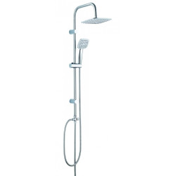 Ekskluzywny Zestaw Prysznicowy Trend z Baterią Lagos - Kwadratowa Elegancja!