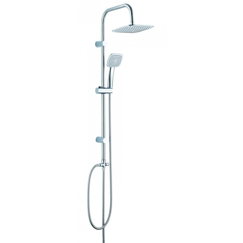 Ekskluzywny Zestaw Prysznicowy Trend z Baterią Lagos - Kwadratowa Elegancja!