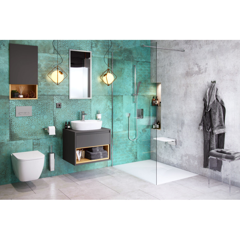 Excellent Zero brodzik prostokątny 140x80 cm akrylowy  niski