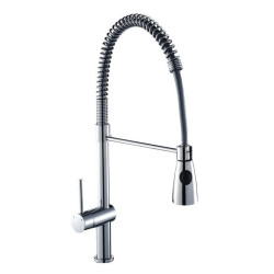 Chromowana Bateria Rhea Elite - Jednouchwytowa z Ruchomą Wylewką, Oszczędność Wody