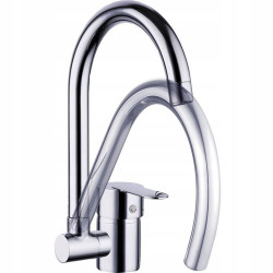 Składana bateria LILA BLD 06LD z chromowaną wykończeniem i ruchomą wylewką