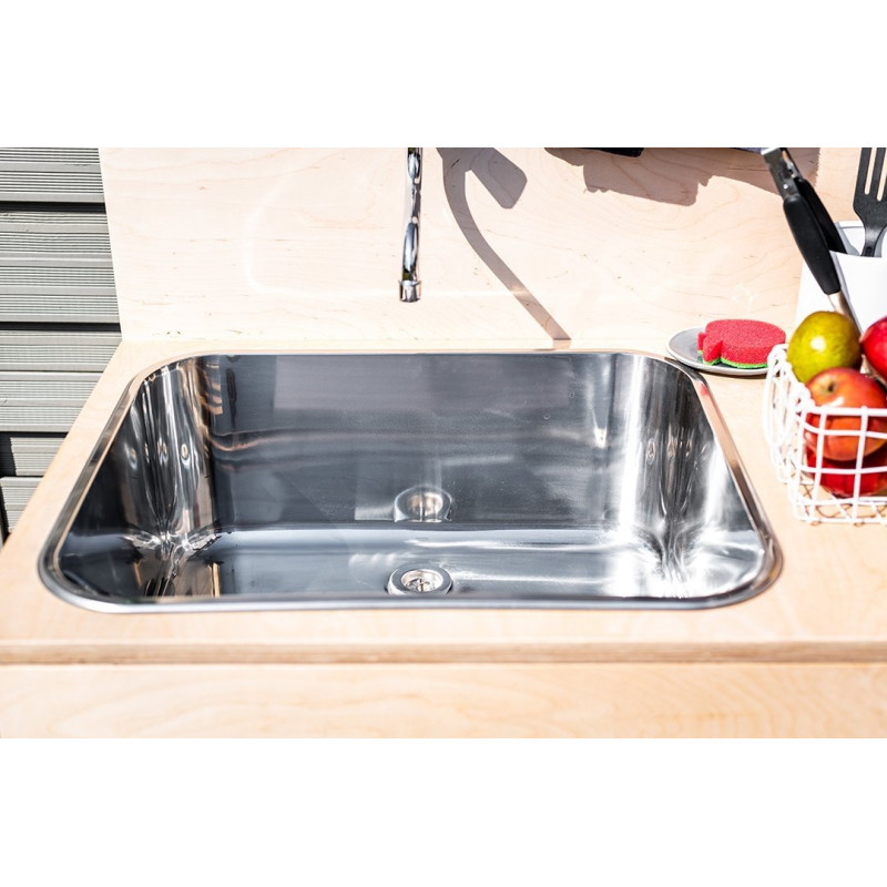 Praktyczna komora stalowa z baterią - Twój niezawodny zestaw gospodarczy!