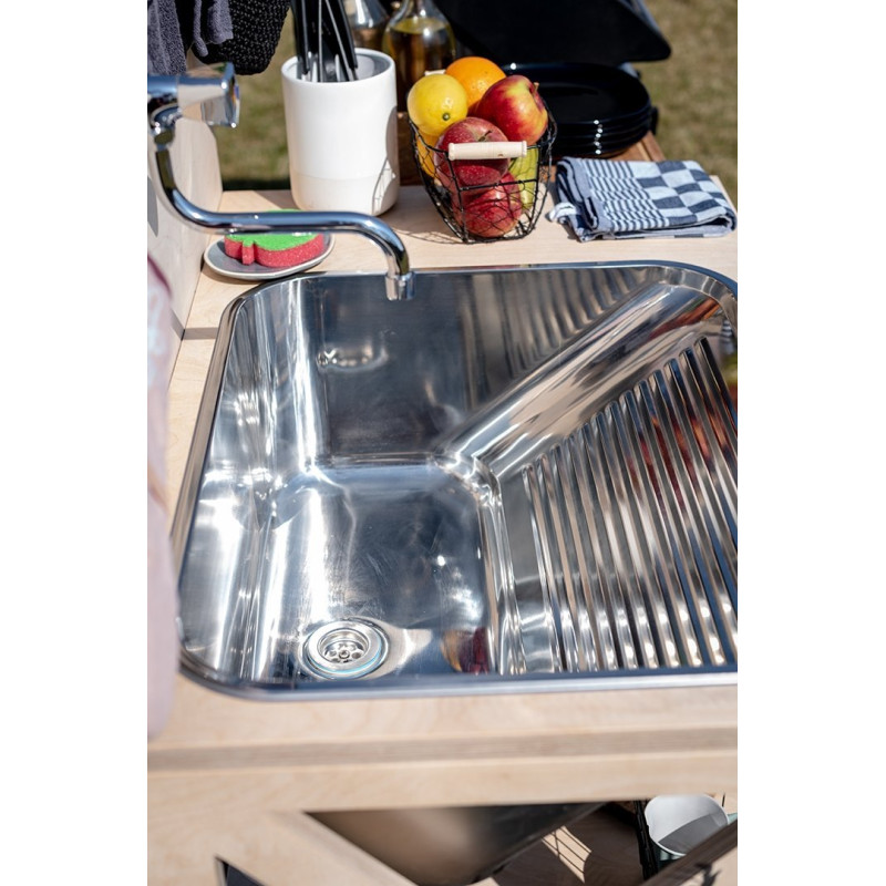 Praktyczna komora stalowa z baterią - Twój niezawodny zestaw gospodarczy!