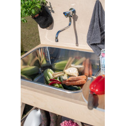 Praktyczna komora stalowa z baterią - Twój niezawodny zestaw gospodarczy!