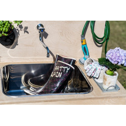 Praktyczna komora stalowa z baterią - Twój niezawodny zestaw gospodarczy!