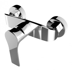 Jednouchwytowa bateria natryskowa Alea Chrom z ceramiczną głowicą 35 mm - BLE 040D