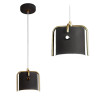 Stylowa Lampa APP934-1CP w Kolorze Eleganckiej Czerni