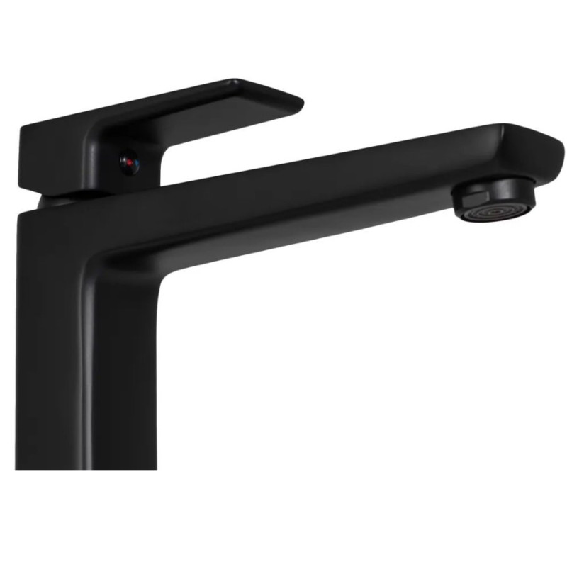 Czarna Bateria Umywalkowa Orix by Rea – Elegancja w Twojej Łazience