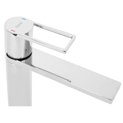 Elegancka Wysoka Bateria Umywalkowa Flip Chrom JS-800-1