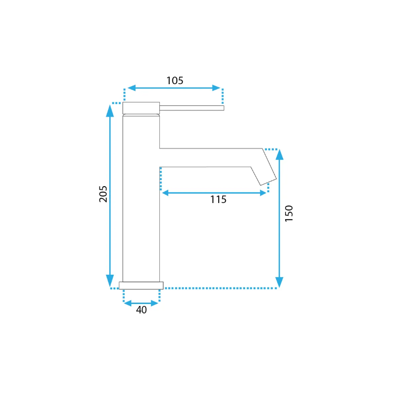 Olśniewająca Złota Bateria Łazienkowa REA-B5316 - Elegancja i Funkcjonalność w Twojej Łazience