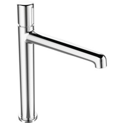 Elegancka Bateria Nablatowa Pretto Chrom z Systemem Klik-Klak i Oszczędnością Wody