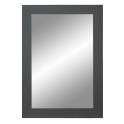 Elegancki Zestaw STELLA: Szafka, Umywalka i Lustro 50 cm, Antracytowy Design